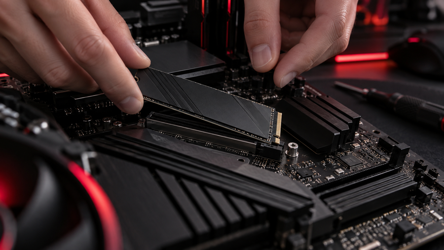 Gaming PC ssd component and setup for the SAL380 guide